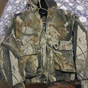 Kids size 8 medium camouflage Outfitters Ridger ja
